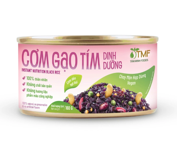 Cơm gạo tím dinh dưỡng 160g - Hình ảnh 2