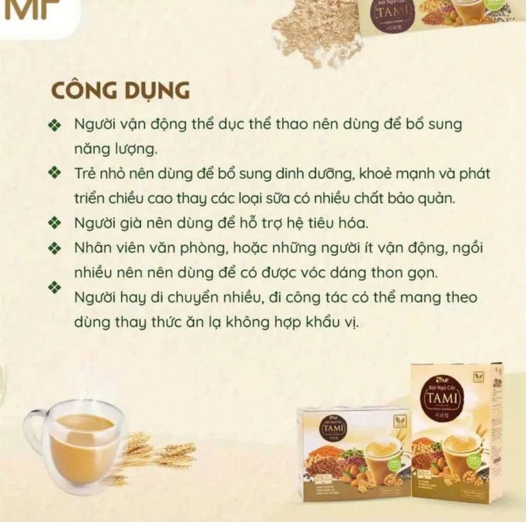 Bột ngũ cốc Tami 450g - Hình ảnh 4