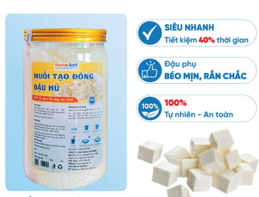 Muối Tạo Đông Đậu Hũ - Hình ảnh 3