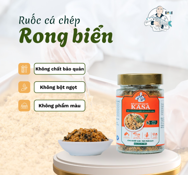 Ruốc Cá Chép Rong Biển 100g - Hình ảnh 3