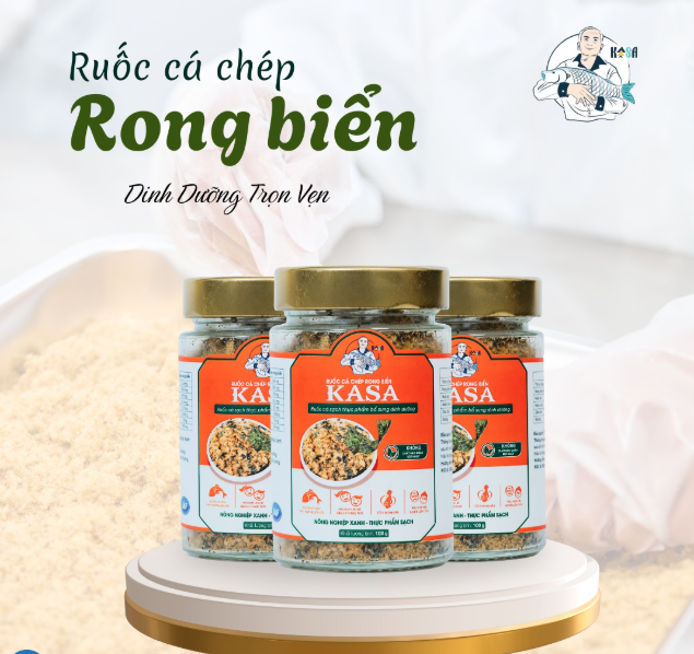 Ruốc Cá Chép Rong Biển 100g - Hình ảnh 4