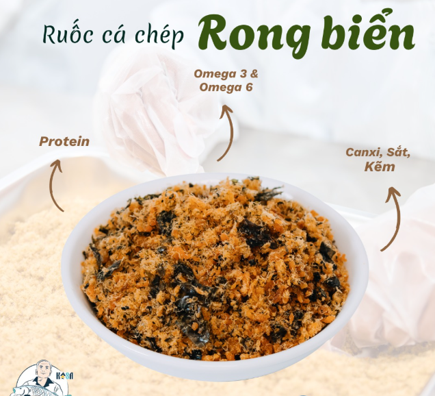 Ruốc Cá Chép Rong Biển 100g - Hình ảnh 5