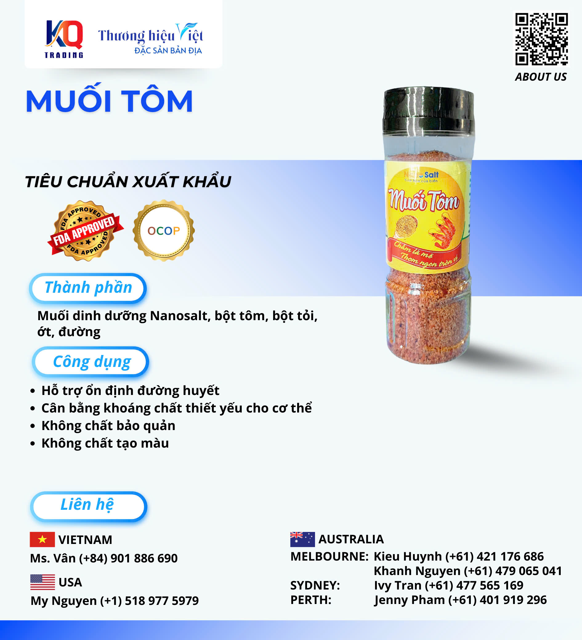 Muối Tôm Chấm Hoa Quả