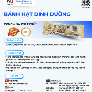 Bánh Hạt Dinh Dưỡng